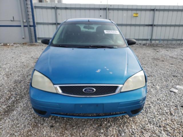 1FAHP37N07W271266 - 2007 FORD FOCUS ZX5 BLUE photo 5