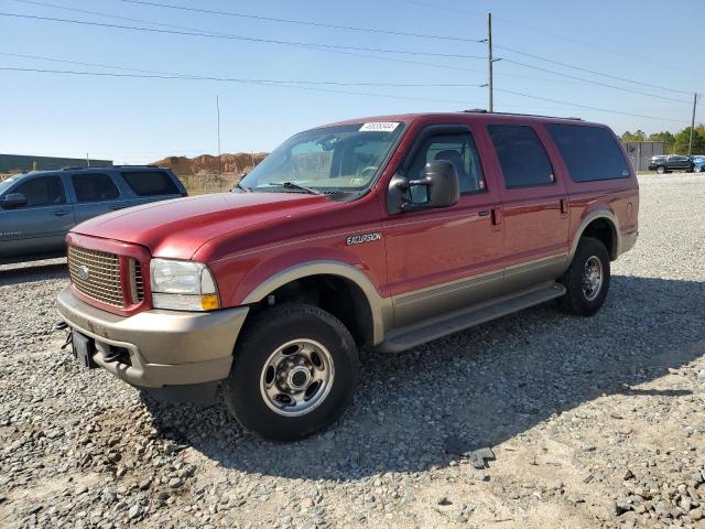 1FMSU45P13ED24846 - 2003 FORD EXCURSION EDDIE BAUER RED photo 1