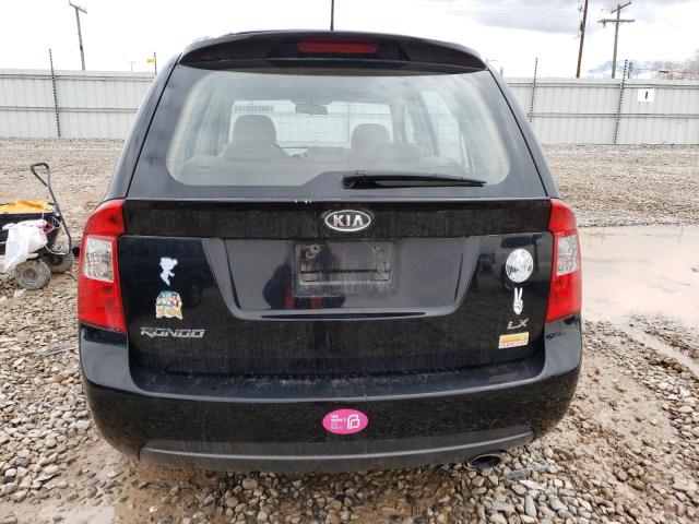 KNAFG525377087502 - 2007 KIA RONDO BASE BLACK photo 6