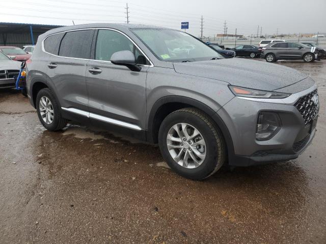 5NMS2CAD9KH056513 - 2019 HYUNDAI SANTA FE SE GRAY photo 4