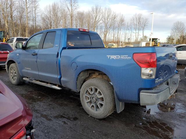 5TBBT541X7S456118 - 2007 TOYOTA TUNDRA DOUBLE CAB SR5 BLUE photo 2