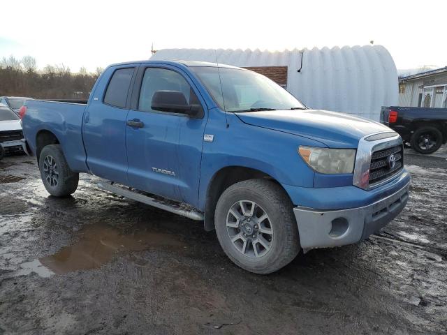 5TBBT541X7S456118 - 2007 TOYOTA TUNDRA DOUBLE CAB SR5 BLUE photo 4
