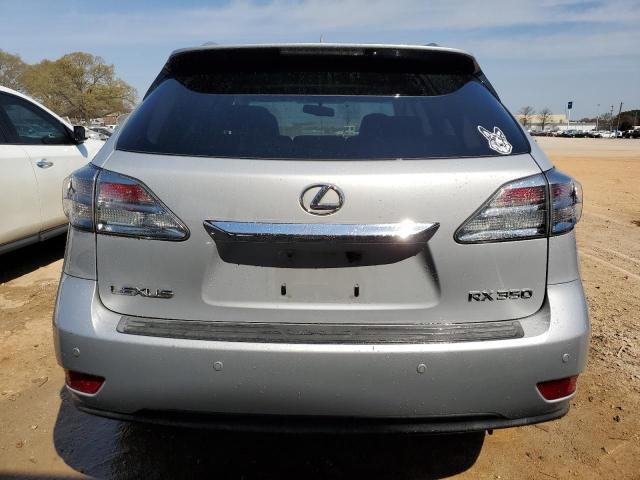 2T2ZK1BA5AC033494 - 2010 LEXUS RX 350 SILVER photo 6