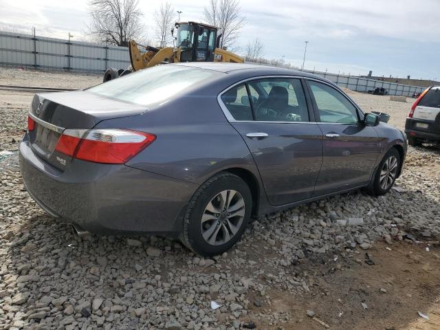 1HGCR2F39FA120853 - 2015 HONDA ACCORD LX GRAY photo 3