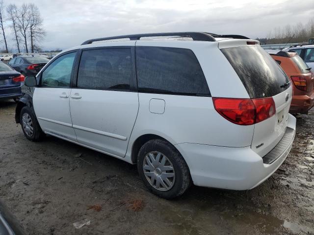 5TDZK23C89S287570 - 2009 TOYOTA SIENNA CE WHITE photo 2