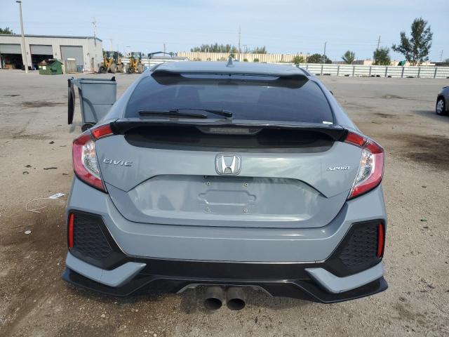 SHHFK7H40JU239716 - 2018 HONDA CIVIC SPORT GRAY photo 6