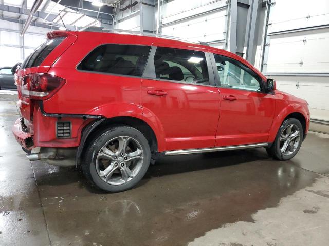 3C4PDDGG8HT697476 - 2017 DODGE JOURNEY CROSSROAD RED photo 3