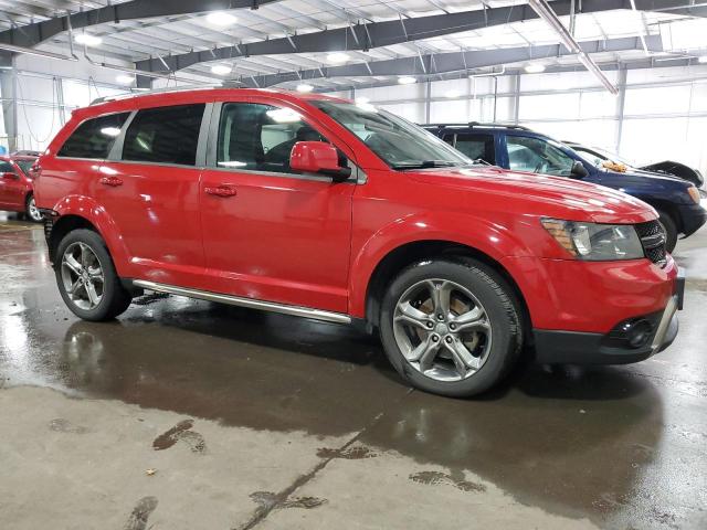 3C4PDDGG8HT697476 - 2017 DODGE JOURNEY CROSSROAD RED photo 4