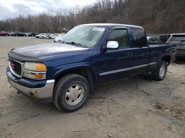 1GTEK19T71E141106 - 2001 GMC NEW SIERRA K1500 BLUE photo 1