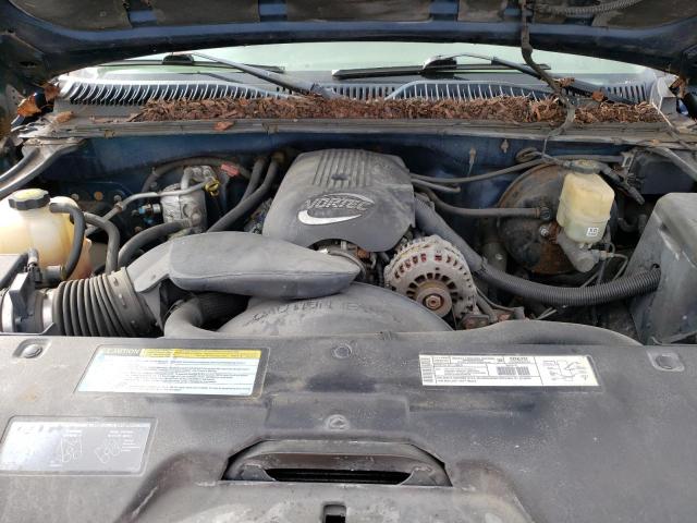 1GTEK19T71E141106 - 2001 GMC NEW SIERRA K1500 BLUE photo 11