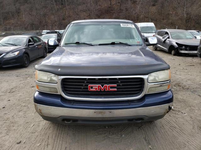 1GTEK19T71E141106 - 2001 GMC NEW SIERRA K1500 BLUE photo 5