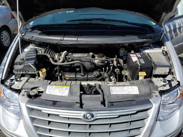 2C8GP54L65R344326 - 2005 CHRYSLER TOWN & COU TOURING ვერცხლისფერი ფოტო 12