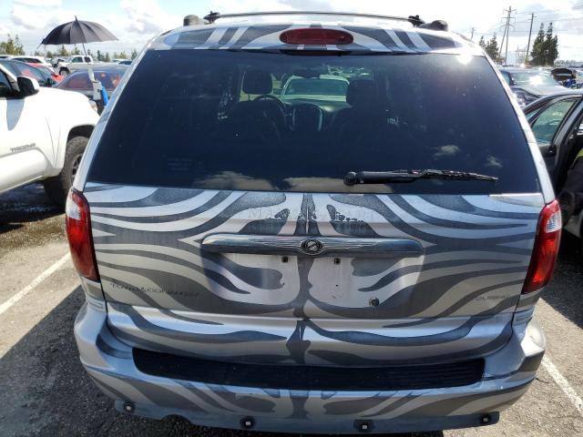 2C8GP54L65R344326 - 2005 CHRYSLER TOWN & COU TOURING ვერცხლისფერი ფოტო 6