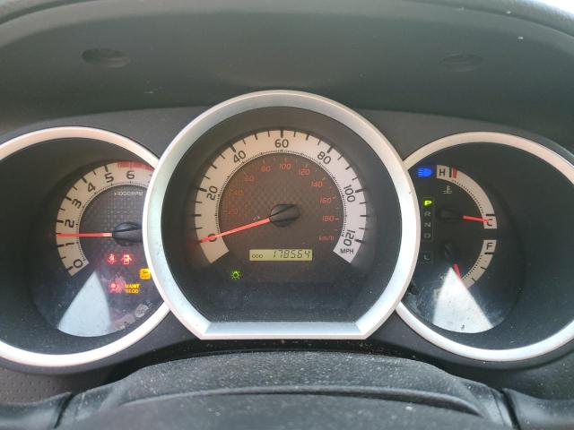 5TFJU4GNXDX047888 - 2013 TOYOTA TACOMA DOUBLE CAB PRERUNNER SILVER photo 9