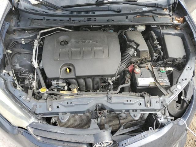 2T1BURHE1EC145398 - 2014 TOYOTA COROLLA L GRAY photo 11