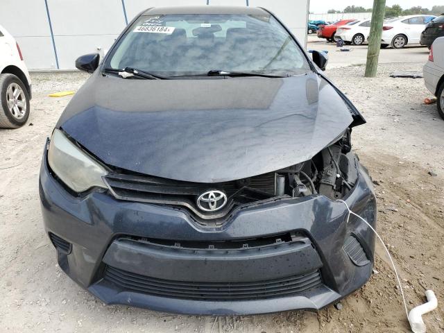 2T1BURHE1EC145398 - 2014 TOYOTA COROLLA L GRAY photo 5