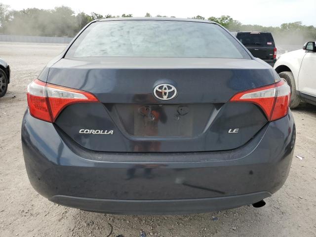 2T1BURHE1EC145398 - 2014 TOYOTA COROLLA L GRAY photo 6