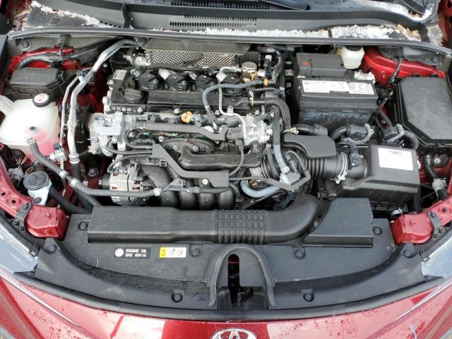 5YFT4MCE5NP102441 - 2022 TOYOTA COROLLA XSE RED photo 11