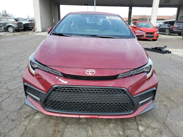 5YFT4MCE5NP102441 - 2022 TOYOTA COROLLA XSE RED photo 5