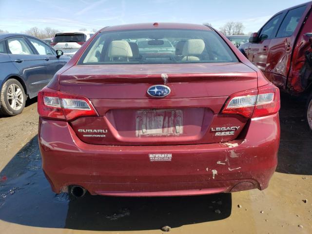 4S3BNAC66F3067712 - 2015 SUBARU LEGACY 2.5I PREMIUM MAROON photo 6