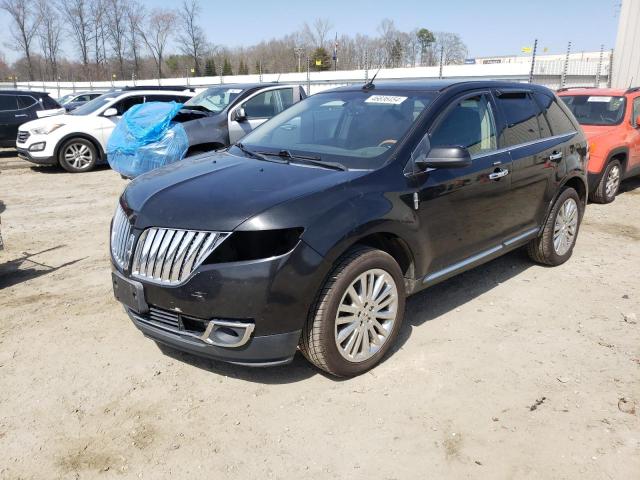 2LMDJ8JK7BBJ24149 - 2011 LINCOLN MKX BLACK photo 1