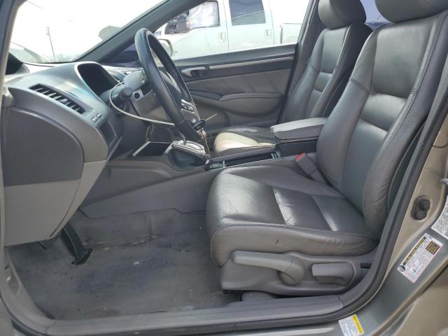 1HGFA16978L078273 - 2008 HONDA CIVIC EXL ბეჟი ფოტო 7