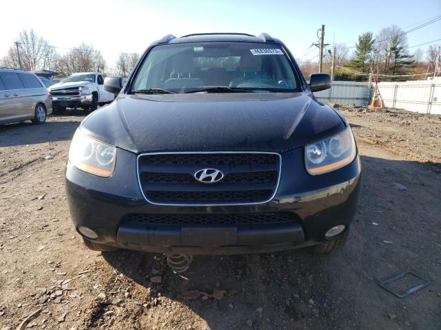 5NMSH73E89H230402 - 2009 HYUNDAI SANTA FE SE BLACK photo 5