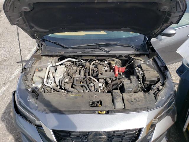 3N1AB8CV1LY280139 - 2020 NISSAN SENTRA SV GRAY photo 11