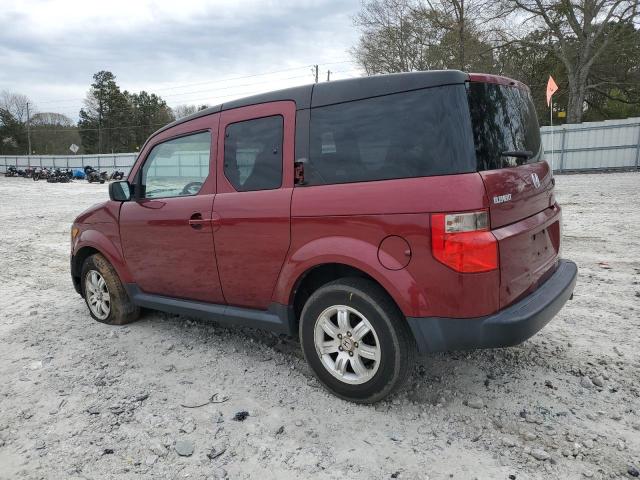 5J6YH18776L005703 - 2006 HONDA ELEMENT EX BURGUNDY photo 2