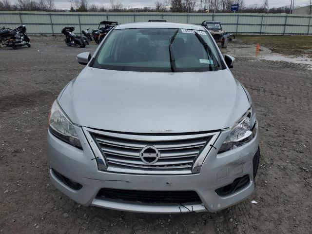 3N1AB7APXEY202086 - 2014 NISSAN SENTRA S SILVER photo 5