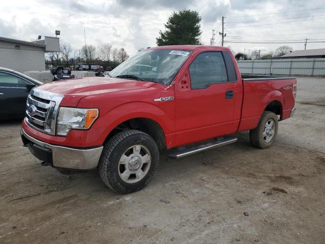 1FTRF14819KC76510 - 2009 FORD F150 RED photo 1
