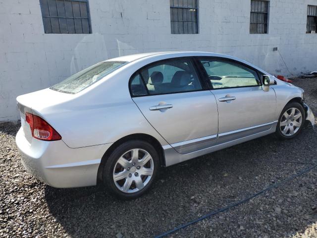 1HGFA16506L022038 - 2006 HONDA CIVIC LX SILVER photo 3