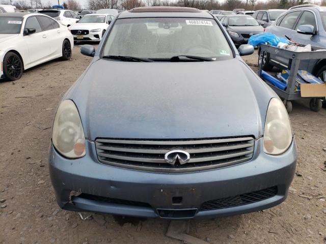 JNKCV51FX5M303056 - 2005 INFINITI G35 GRAY photo 5