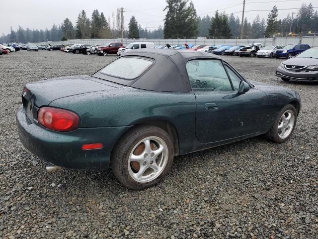 JM1NB353510202029 - 2001 MAZDA MX-5 MIATA BASE GREEN photo 3
