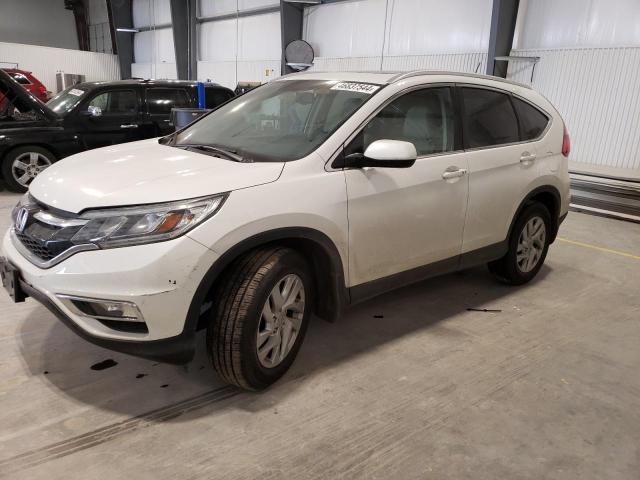 5J6RM4H70GL049142 - 2016 HONDA CR-V EXL WHITE photo 1