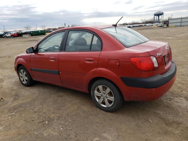 KNADE223596524550 - 2009 KIA RIO BASE RED photo 2