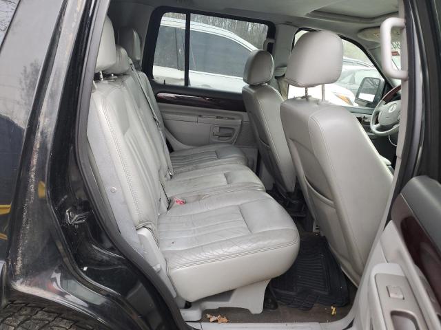 5LMEU88H25ZJ10997 - 2005 LINCOLN AVIATOR შავი ფოტო 11