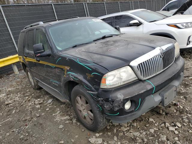 5LMEU88H25ZJ10997 - 2005 LINCOLN AVIATOR BLACK photo 4