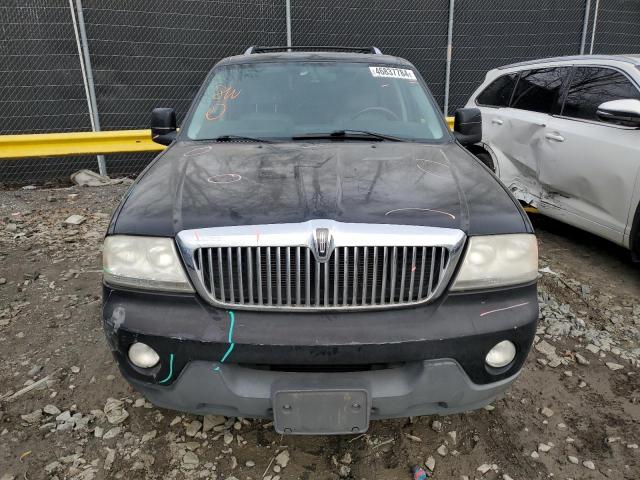 5LMEU88H25ZJ10997 - 2005 LINCOLN AVIATOR შავი ფოტო 5
