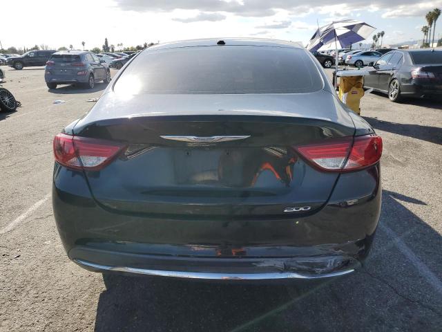 1C3CCCAB0FN630803 - 2015 CHRYSLER 200 LIMITED BLACK photo 6