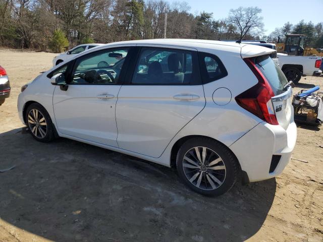 3HGGK5H88FM734263 - 2015 HONDA FIT EX WHITE photo 2