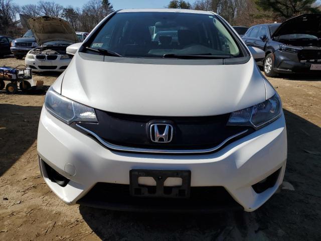 3HGGK5H88FM734263 - 2015 HONDA FIT EX WHITE photo 5