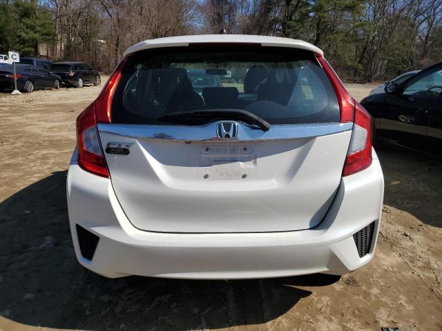 3HGGK5H88FM734263 - 2015 HONDA FIT EX WHITE photo 6