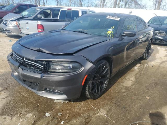 2C3CDXBG8FH735726 - 2015 DODGE CHARGER SE GRAY photo 1