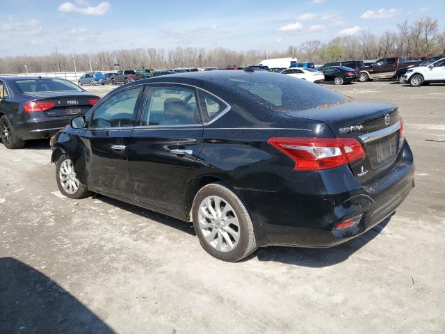 3N1AB7AP4JL623650 - 2018 NISSAN SENTRA S BLACK photo 2