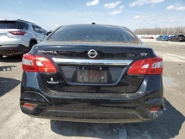 3N1AB7AP4JL623650 - 2018 NISSAN SENTRA S BLACK photo 6