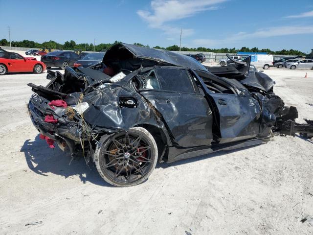 WBS43AY00PFN34781 - 2023 BMW M3 COMPETITION BLACK photo 3