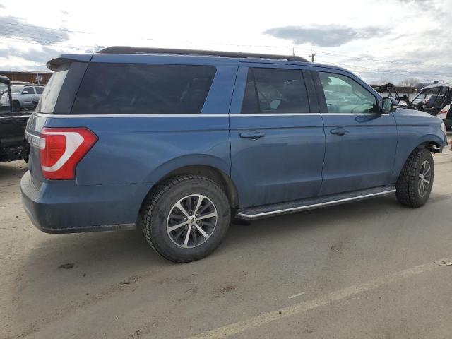 1FMJK1JT3LEA28939 - 2020 FORD EXPEDITION MAX XLT BLUE photo 3