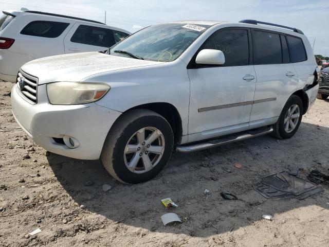 5TDKK3EH4AS006627 - 2010 TOYOTA HIGHLANDER SE WHITE photo 1