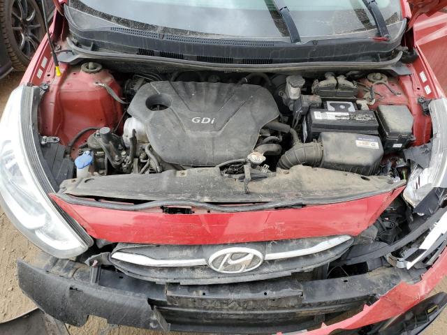 KMHCT4AE2GU970744 - 2016 HYUNDAI ACCENT SE RED photo 11